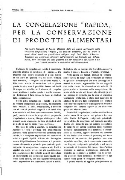 Rivista del freddo periodico mensile illustrato tecnico, scientifico, economico, commerciale