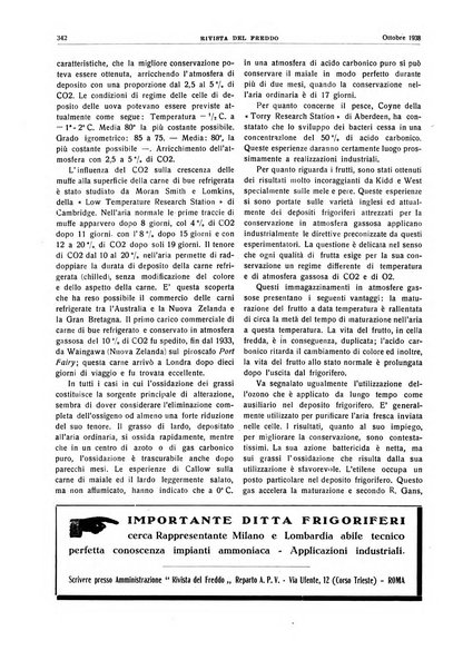 Rivista del freddo periodico mensile illustrato tecnico, scientifico, economico, commerciale