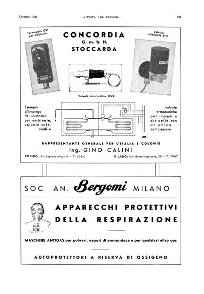 Rivista del freddo periodico mensile illustrato tecnico, scientifico, economico, commerciale