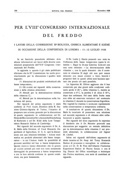 Rivista del freddo periodico mensile illustrato tecnico, scientifico, economico, commerciale