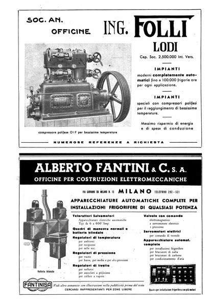 Rivista del freddo periodico mensile illustrato tecnico, scientifico, economico, commerciale