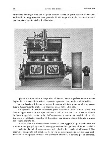 Rivista del freddo periodico mensile illustrato tecnico, scientifico, economico, commerciale