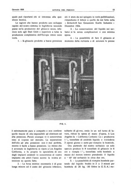 Rivista del freddo periodico mensile illustrato tecnico, scientifico, economico, commerciale