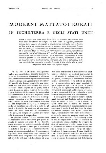 Rivista del freddo periodico mensile illustrato tecnico, scientifico, economico, commerciale