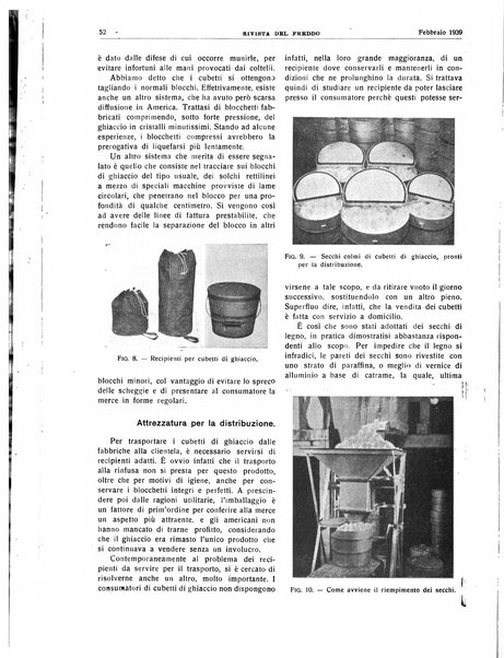 Rivista del freddo periodico mensile illustrato tecnico, scientifico, economico, commerciale