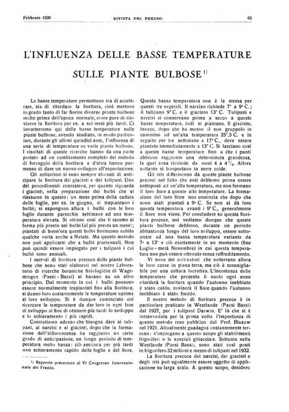 Rivista del freddo periodico mensile illustrato tecnico, scientifico, economico, commerciale