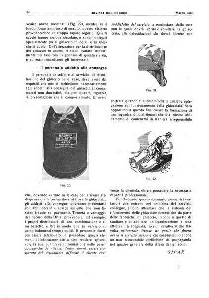 Rivista del freddo periodico mensile illustrato tecnico, scientifico, economico, commerciale