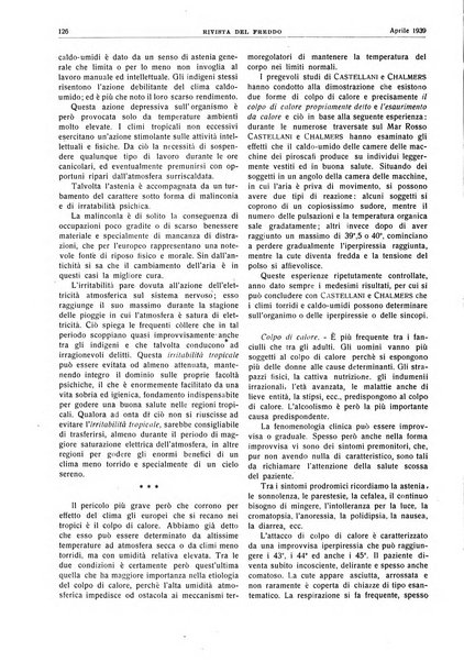 Rivista del freddo periodico mensile illustrato tecnico, scientifico, economico, commerciale