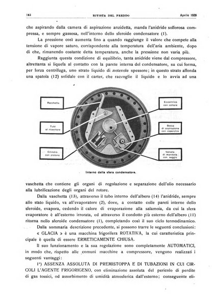 Rivista del freddo periodico mensile illustrato tecnico, scientifico, economico, commerciale