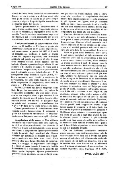 Rivista del freddo periodico mensile illustrato tecnico, scientifico, economico, commerciale