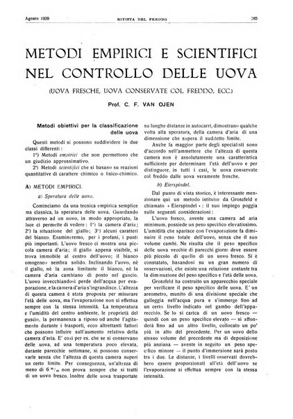 Rivista del freddo periodico mensile illustrato tecnico, scientifico, economico, commerciale