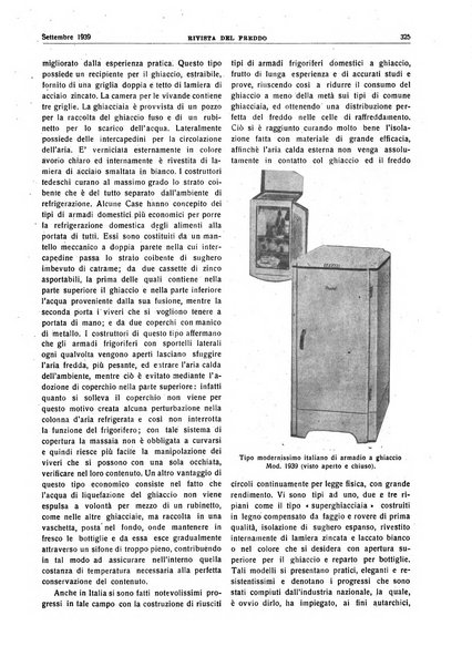 Rivista del freddo periodico mensile illustrato tecnico, scientifico, economico, commerciale