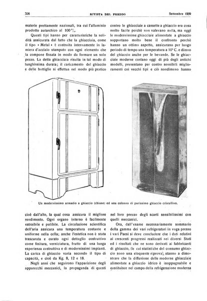 Rivista del freddo periodico mensile illustrato tecnico, scientifico, economico, commerciale