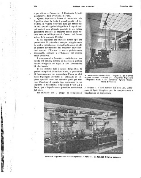 Rivista del freddo periodico mensile illustrato tecnico, scientifico, economico, commerciale