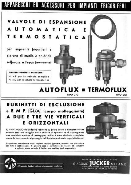 Rivista del freddo periodico mensile illustrato tecnico, scientifico, economico, commerciale