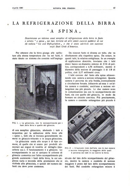 Rivista del freddo periodico mensile illustrato tecnico, scientifico, economico, commerciale