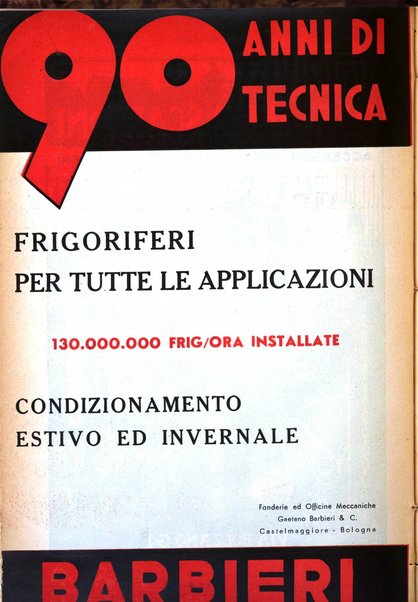 Rivista del freddo periodico mensile illustrato tecnico, scientifico, economico, commerciale