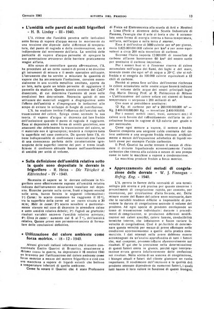 Rivista del freddo periodico mensile illustrato tecnico, scientifico, economico, commerciale