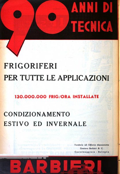 Rivista del freddo periodico mensile illustrato tecnico, scientifico, economico, commerciale