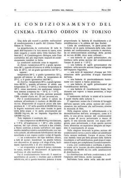 Rivista del freddo periodico mensile illustrato tecnico, scientifico, economico, commerciale