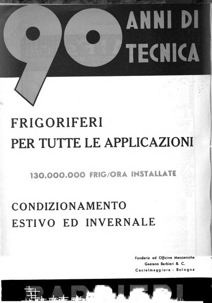 Rivista del freddo periodico mensile illustrato tecnico, scientifico, economico, commerciale