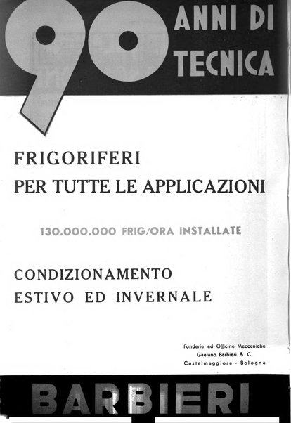 Rivista del freddo periodico mensile illustrato tecnico, scientifico, economico, commerciale