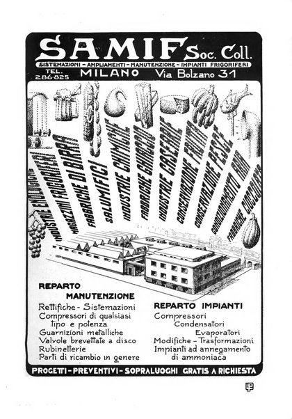 Rivista del freddo periodico mensile illustrato tecnico, scientifico, economico, commerciale