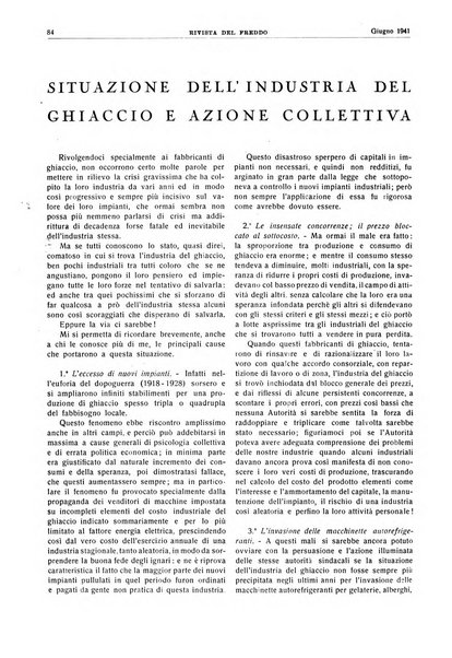 Rivista del freddo periodico mensile illustrato tecnico, scientifico, economico, commerciale