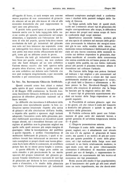 Rivista del freddo periodico mensile illustrato tecnico, scientifico, economico, commerciale