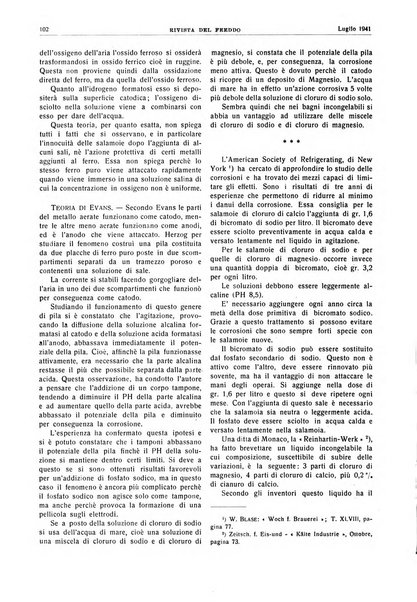 Rivista del freddo periodico mensile illustrato tecnico, scientifico, economico, commerciale