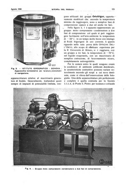 Rivista del freddo periodico mensile illustrato tecnico, scientifico, economico, commerciale