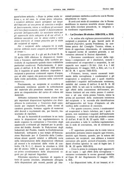 Rivista del freddo periodico mensile illustrato tecnico, scientifico, economico, commerciale