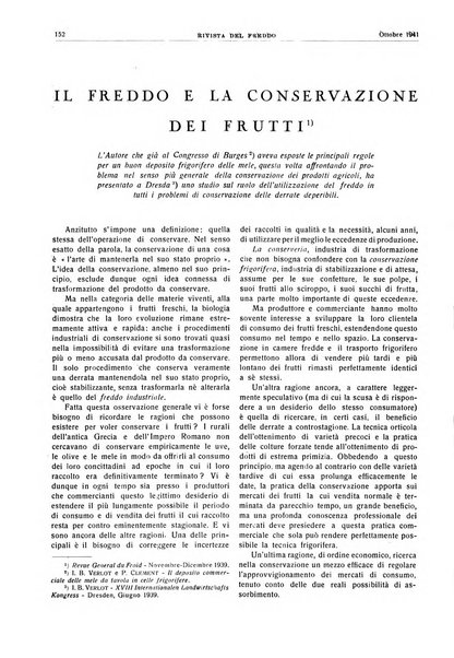 Rivista del freddo periodico mensile illustrato tecnico, scientifico, economico, commerciale