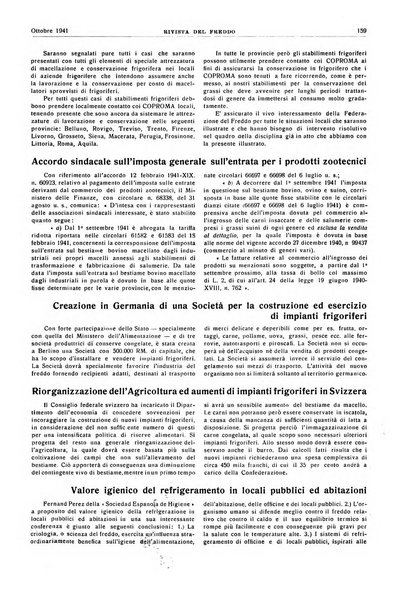 Rivista del freddo periodico mensile illustrato tecnico, scientifico, economico, commerciale