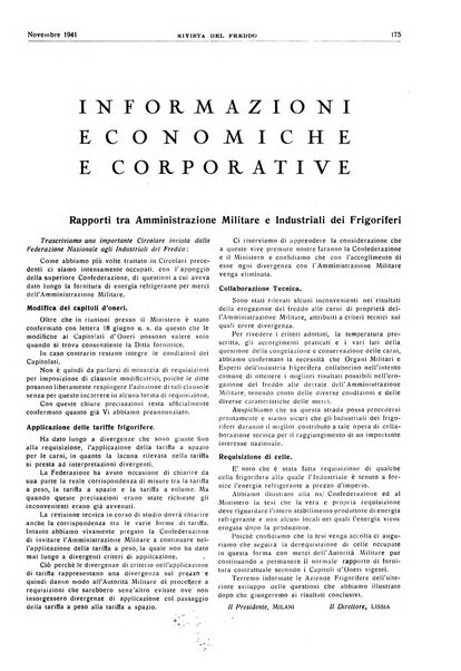 Rivista del freddo periodico mensile illustrato tecnico, scientifico, economico, commerciale