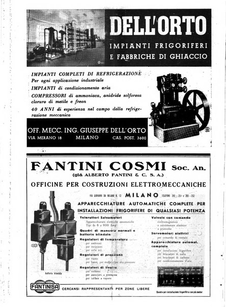 Rivista del freddo periodico mensile illustrato tecnico, scientifico, economico, commerciale