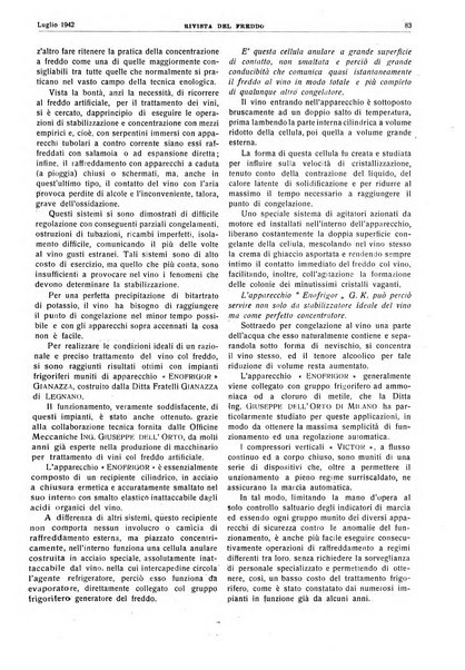 Rivista del freddo periodico mensile illustrato tecnico, scientifico, economico, commerciale