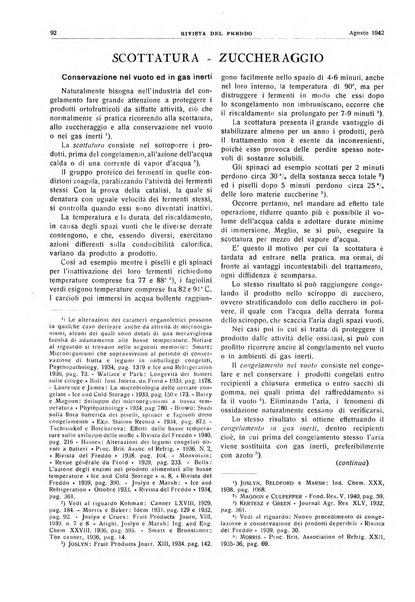 Rivista del freddo periodico mensile illustrato tecnico, scientifico, economico, commerciale