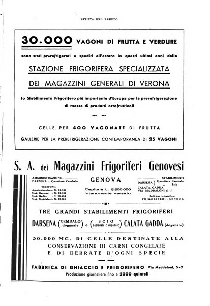 Rivista del freddo periodico mensile illustrato tecnico, scientifico, economico, commerciale