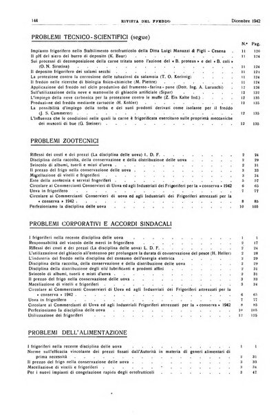 Rivista del freddo periodico mensile illustrato tecnico, scientifico, economico, commerciale