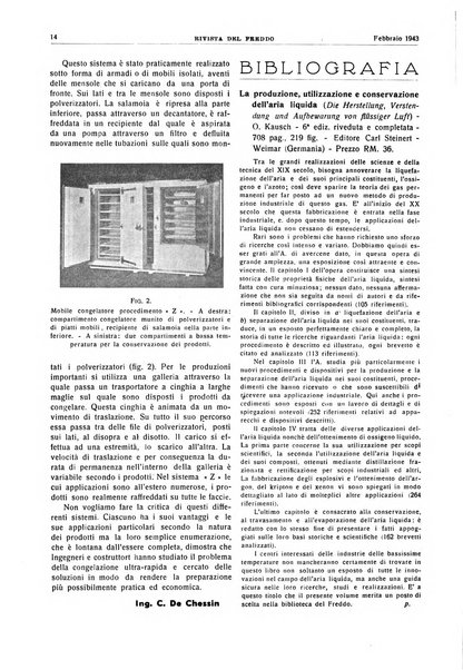 Rivista del freddo periodico mensile illustrato tecnico, scientifico, economico, commerciale