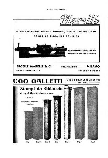 Rivista del freddo periodico mensile illustrato tecnico, scientifico, economico, commerciale