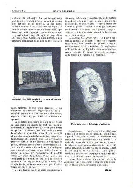 Rivista del freddo periodico mensile illustrato tecnico, scientifico, economico, commerciale