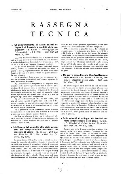 Rivista del freddo periodico mensile illustrato tecnico, scientifico, economico, commerciale