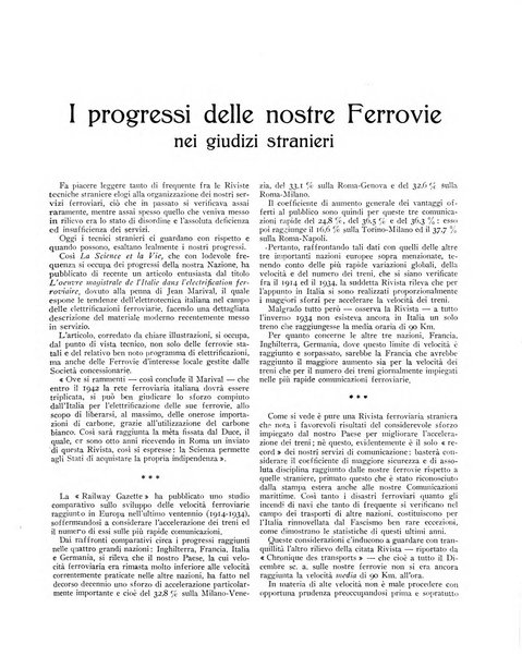 Rivista delle comunicazioni organo ufficiale della Confederazione nazionale sindacati fascisti dei trasporti terrestri e della navigazione interna