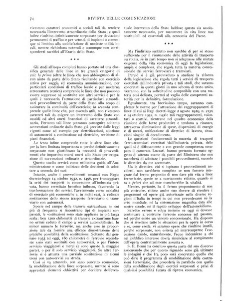 Rivista delle comunicazioni organo ufficiale della Confederazione nazionale sindacati fascisti dei trasporti terrestri e della navigazione interna