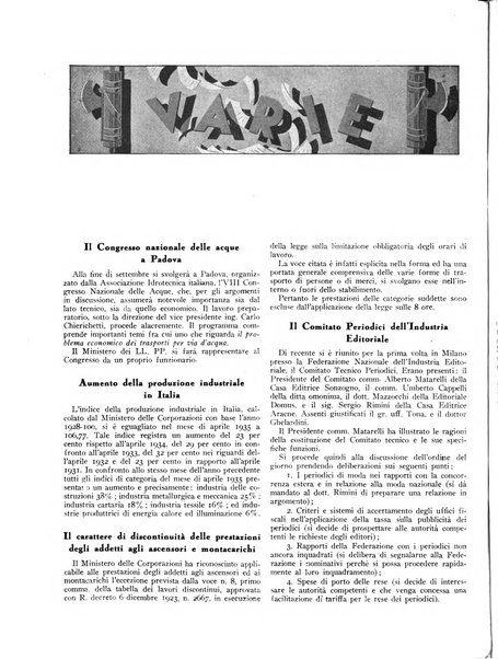 Rivista delle comunicazioni organo ufficiale della Confederazione nazionale sindacati fascisti dei trasporti terrestri e della navigazione interna