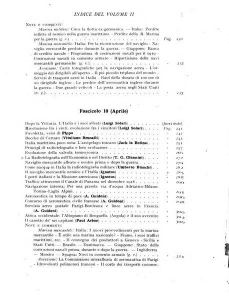 Le vie del mare e dell'aria