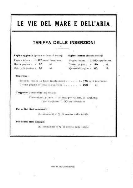 Le vie del mare e dell'aria