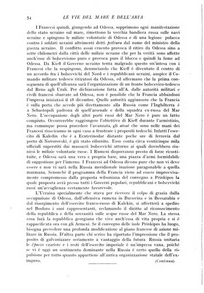 Le vie del mare e dell'aria